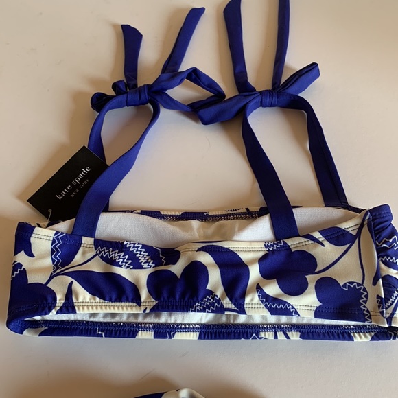 Kate Spade Shoulder Bowtie 2 piece swim - Picture 9 of 12